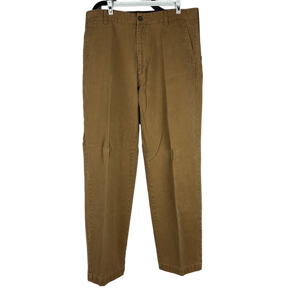 St. John's Bay Mens Khaki Denim Jeans Size 36X32